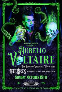 Aurelio Voltaire in Colorado Springs, CO at Fritzy's