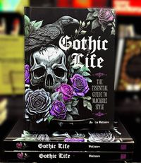 Aurelio Voltaire signing Gothic Life book at Dark Delicacies, Burbank CA