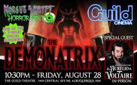 The Demonatrix screens in Albuquerque, NM at Morgue and Krypt Horror Fest Presents at the Guild Theater