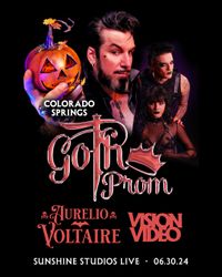 Aurelio Voltaire in Colorado Springs CO @ Sunshine Studios 