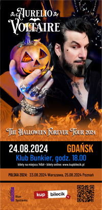 Aurelio Voltaire in Gdansk, POLAND  at Klub Bunkier