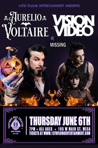Aurelio Voltaire in Mesa AZ @ Nile Theater 
