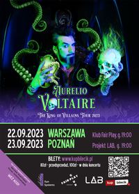 Aurelio Voltaire in Poznań, Poland at  Projekt LAB 