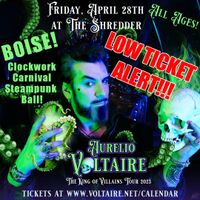Aurelio Voltaire in Boise, ID at The Shredder!