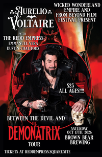 Aurelio Voltaire in Boise, ID at Brown Bear Brewing!