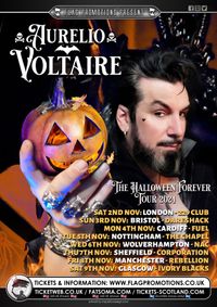 Aurelio Voltaire in Manchester at Rebellion