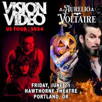 Aurelio Voltaire in  Portland OR @ Hawthorne Theatre 