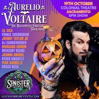 Aurelio Voltaire in Sacramento CA at The Colonial Theatre 