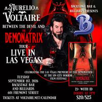 Aurelio Voltaire in Las Vegas at Backstage Bar