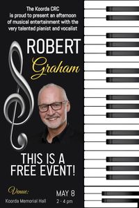Robert Graham at the Koorda Memorial Hall