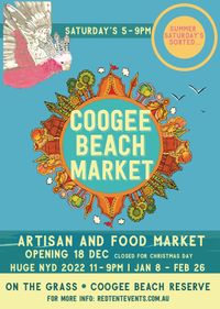 Robert Graham at the Coogee Beach Market