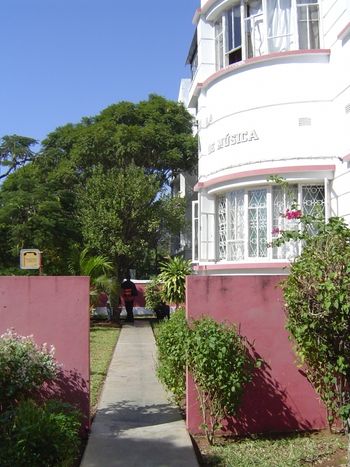 Entrance to the music school
