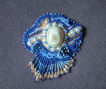 BROOCH - LK SUPERIOR AGATE
