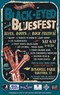 GRAYSON HUGH & THE MOON HAWKS In Concert @ The 18th ANNUAL BLACK-EYED BLUES, ROOTS & ROCK FESTIVAL