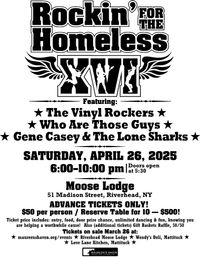 Who Are Those Guys Band at Rockin for the Homeless XVI at Riverhead Moose Lodge!
