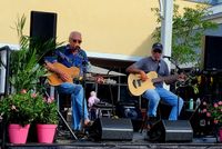 WHO ARE THOSE GUYS DUO AT TANGER OUTLETS SIP AND SHOP, TANGER ONE, SUITE# 601