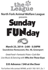 WATG 2 North Fork Animal Welfare League Fundraiser