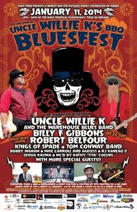 Willie K's BBQ Blues Fest!