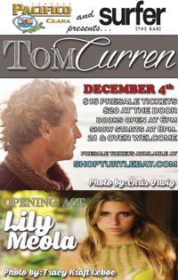 Opening for Tom Curren!