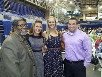Daniel & FGCU Cheer Leaders
