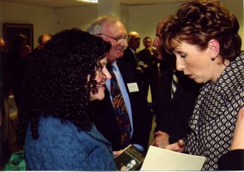 Fil meets President Mary McAleese
