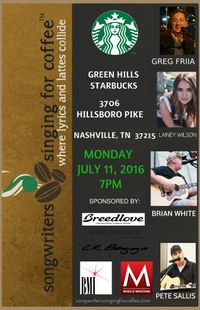 SONGWRITERS SINGING FOR COFFEE