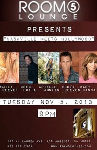 Live @ Room 5 w/SCOTT REEVES, EMILY REEVES, ARIELLE AUSTIN & MARY DANNA