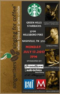 SONGWRITERS SINGING FOR COFFEE 
