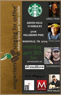 Songwriters Singing For Coffee