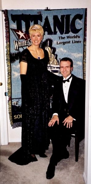 TITANIC PARTY - Shirley Guest & Randall MacDonald - April 2001

