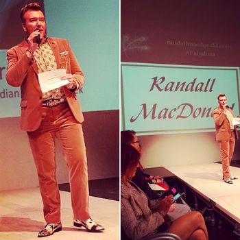 MCing Western Canada Fashion Week March 29, 2107
