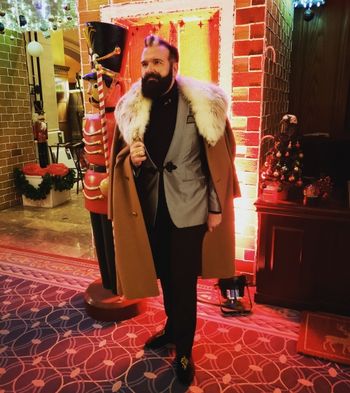 The Art of Conversation at the Fairmont Hotel Macdonald December 20, 2018 My outfit sure did create a lot of conversation!
