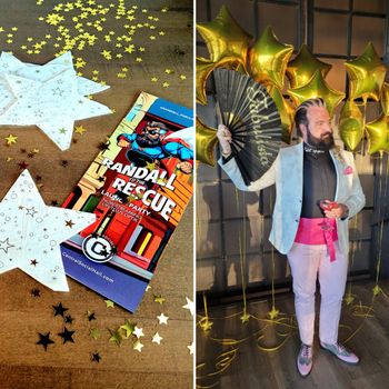 "Randall to the Rescue" Launch Party Edmonton September 21, 2023
