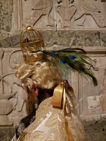 Randall MacDonald outfit for Il Ballo del Doges February 22, 2020
