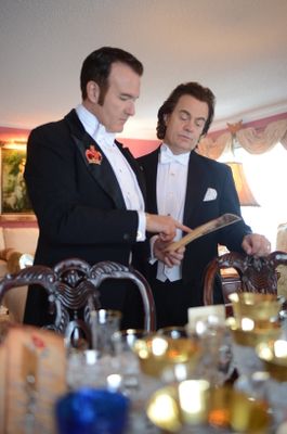 Darcy Kaser & Randall MacDonald at our Ttianic Dinner party to commemorate the 100th anniversary of the sinking April 14, 2012
