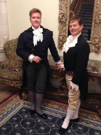 Randall MacDonald & Darcy Kaser at the Regency Ball September 27, 2015
