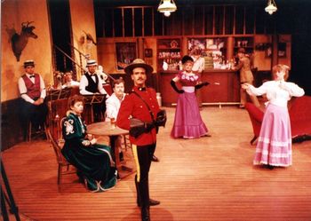 Eddy Nelson in Chief Shaking Spear Rides Again July, 1989
