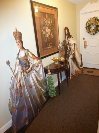 Birthday Party No. 1.  Russian Empire - Louis XIV meets Catherine the Great Edmonton December 13, 2104
