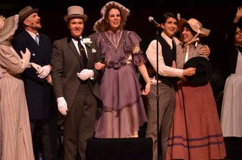 Benjamin Guggenheim in Titanic the Musical at the Winspear Symphony Centre April, 2012
