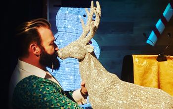 Randall & Randall the Rhinestone Reindeer - A Jazzy Christmas Gig - The Almanac November 22, 2019
