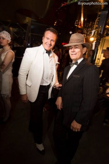Randall MacDonald & Darcy Kaser at the Rip Roarin' 20's party at the Alberta Art Gallery June 1, 2013
