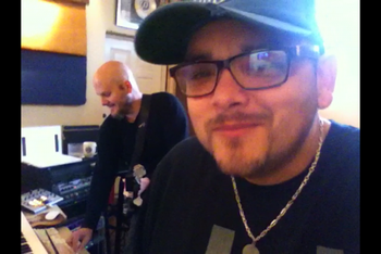 in the lab!
