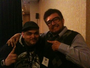 emcee one and the funny mr. eaglebear
