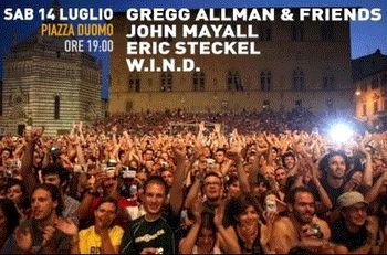 Pistoia Blues Lineup July 2007
