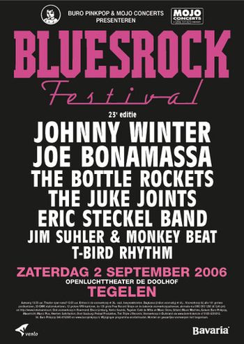 Tegelen BluesRock Poster
