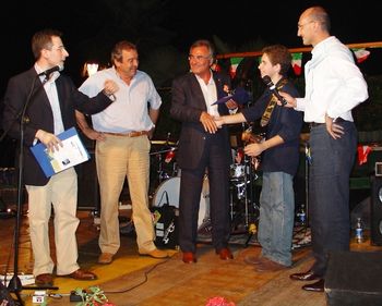 Lario Blues and Jazz Award Lake Como July 2007
