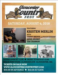 Gloucester, MA.  Country Fest 2018 Country Festival at Stage Fort Park !