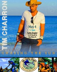 Tim at The SALTY ANGLER During The Key West Songwriters Festival