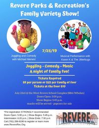Family Variety Show with the Jitterbugs!