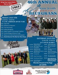 46th ANNAUL WAYNE JERROLDS SAVANNAH BLUEGRASS FESTIVAL